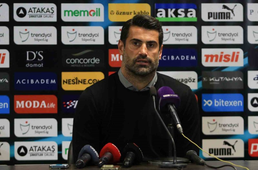 Volkan Demirel: "çok Önemli Bir Haftayı 3 Puanla Kapattığımız İçin Mutluyuz"