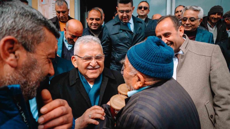 Büyükkılıç, İncesu Kızılören’de Vatandaşlarla Buluştu