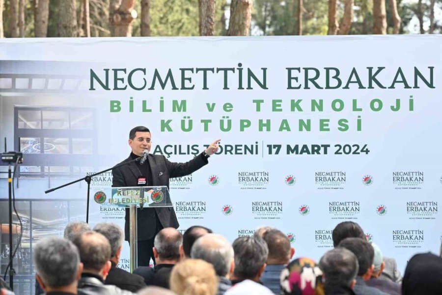 Kepez’in 22’nci Kütüphanesi Hizmete Açıldı