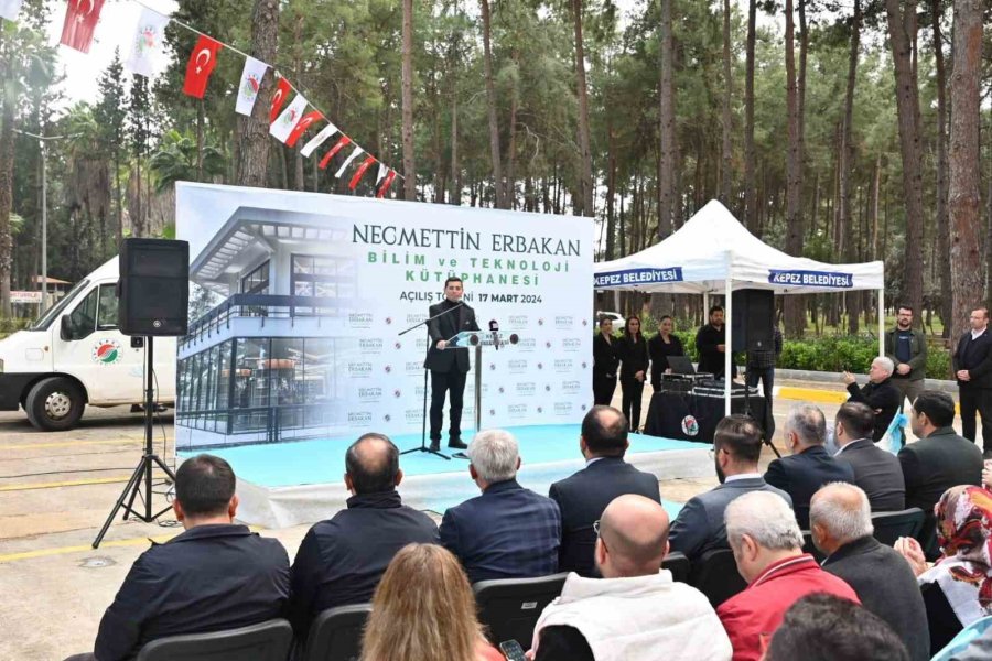 Kepez’in 22’nci Kütüphanesi Hizmete Açıldı