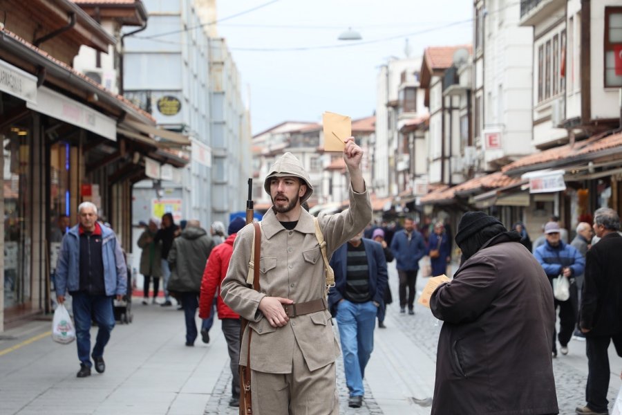 “bir Destan Çanakkale” Tiyatrosuna Konyalılardan Büyük İlgi
