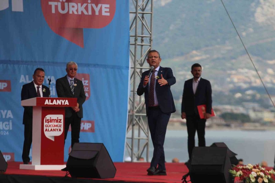 Chp Genel Başkanı Özel: “iki Kez Üst Üste Kazanacağız, Antalya’yı Bir Daha Vermeyeceğiz”