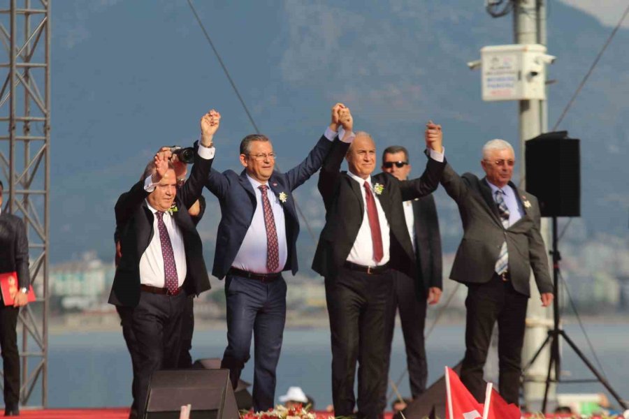 Chp Genel Başkanı Özel: “iki Kez Üst Üste Kazanacağız, Antalya’yı Bir Daha Vermeyeceğiz”