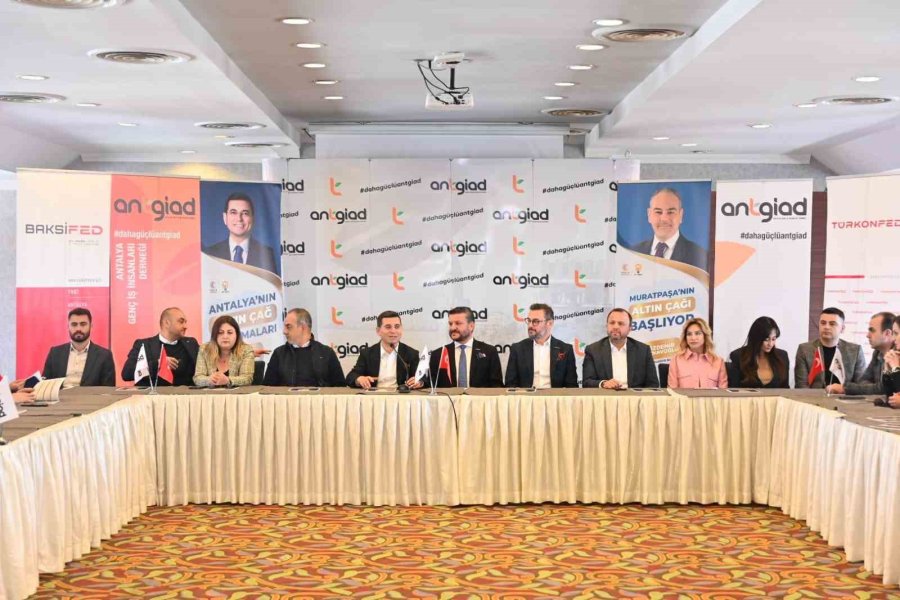 Tütüncü Antgiad’ın Konuğu Oldu: "altın Çağ İle Antalya Bambaşka Bir Lige Taşınacak"