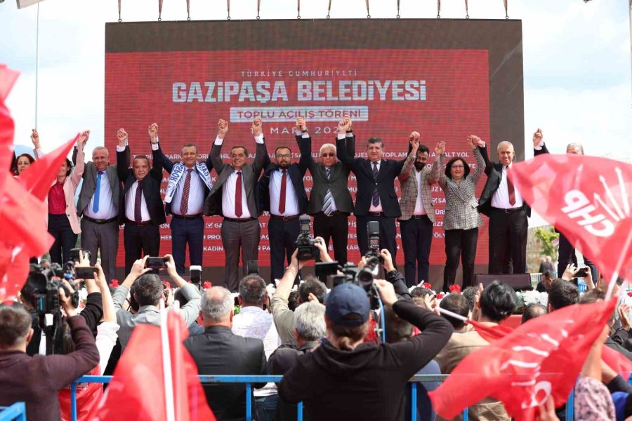 Başkan Böcek: “gazipaşa’ya 925 Milyon Liralık Yatırım Yaptık"