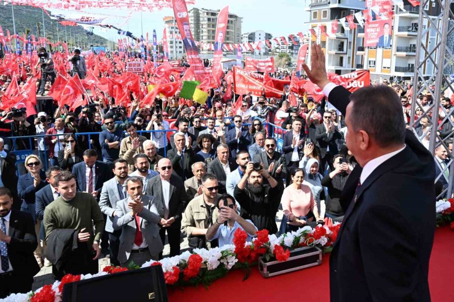 Başkan Böcek: “gazipaşa’ya 925 Milyon Liralık Yatırım Yaptık"