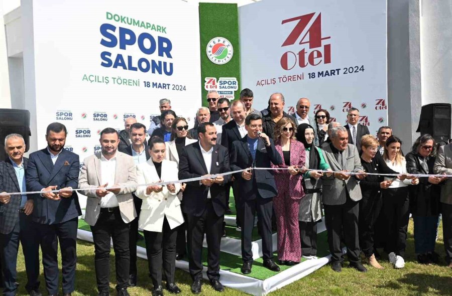 Dokuma’da 74 Otel Ve Dokumapark Spor Salonu Hizmete Girdi