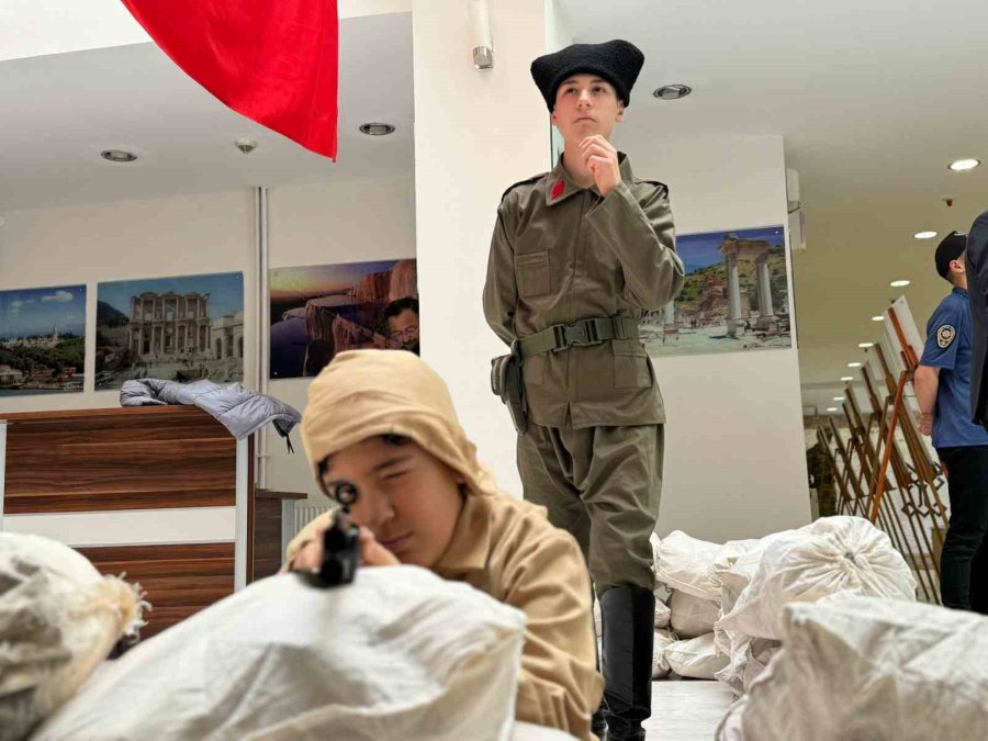 Karapınar’da Çanakkale Zaferi Ve Şehitler Anıldı