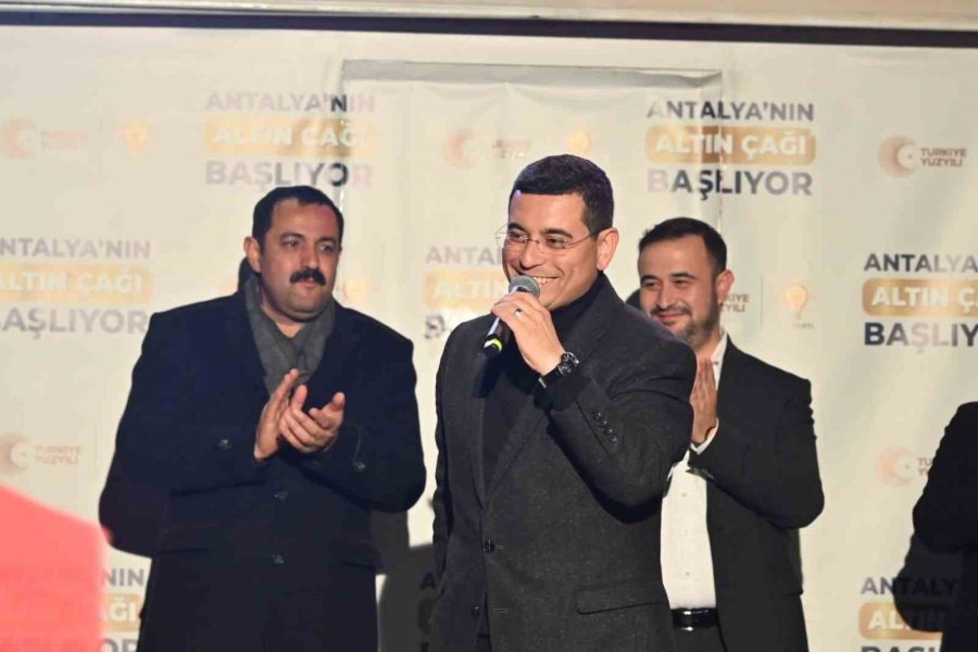 Tütüncü: “biz Antalya’ya Sevdalıyız”