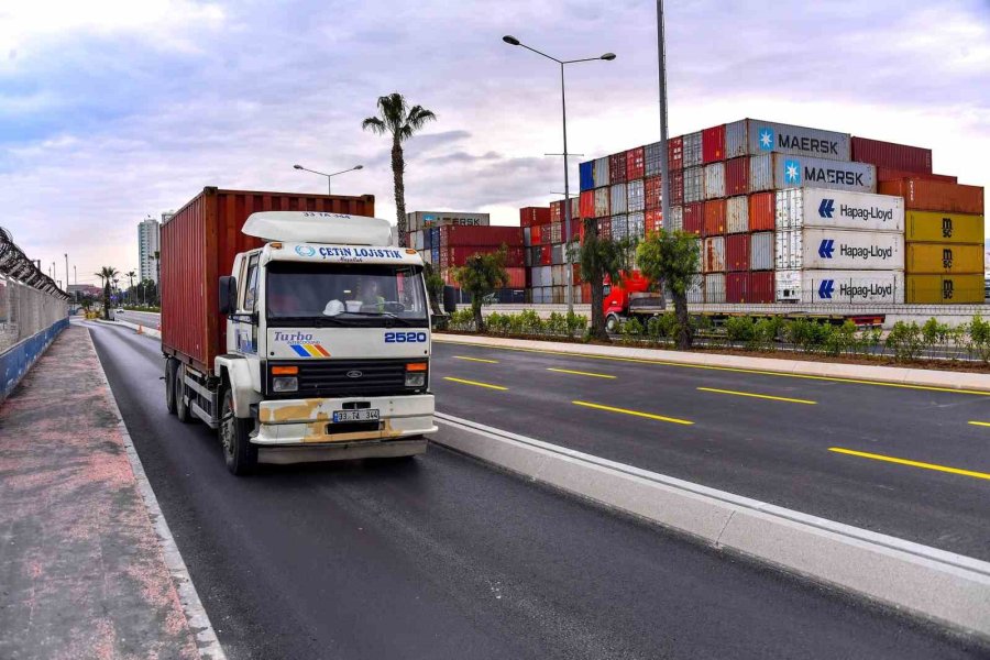Mersin Liman Yolu Yenilendi