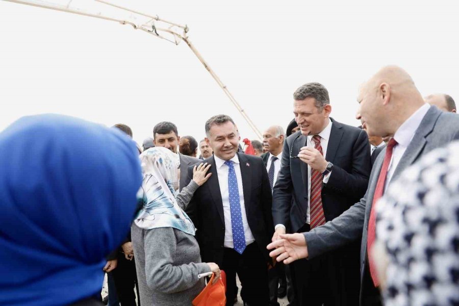 Alanya’da Şehitlik Alanı Ve Anıt Projesi’nin Temeli Törenle Atıldı