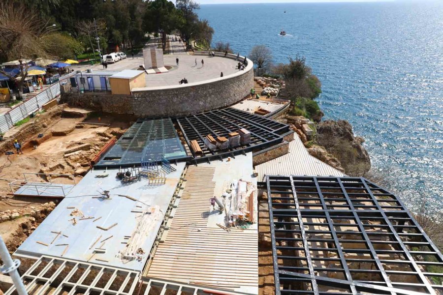 Antalya’da Hıdırlık Kulesi Seyir Terası Projesi Hızla İlerliyor