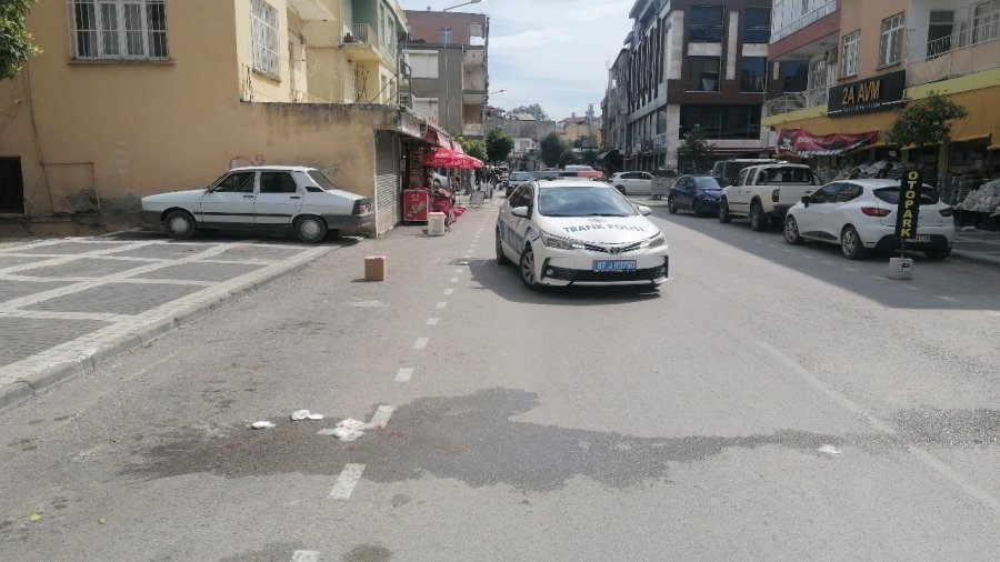 Elektrikli Scooterin Yayaya Çarptığı Anlar Kamerada