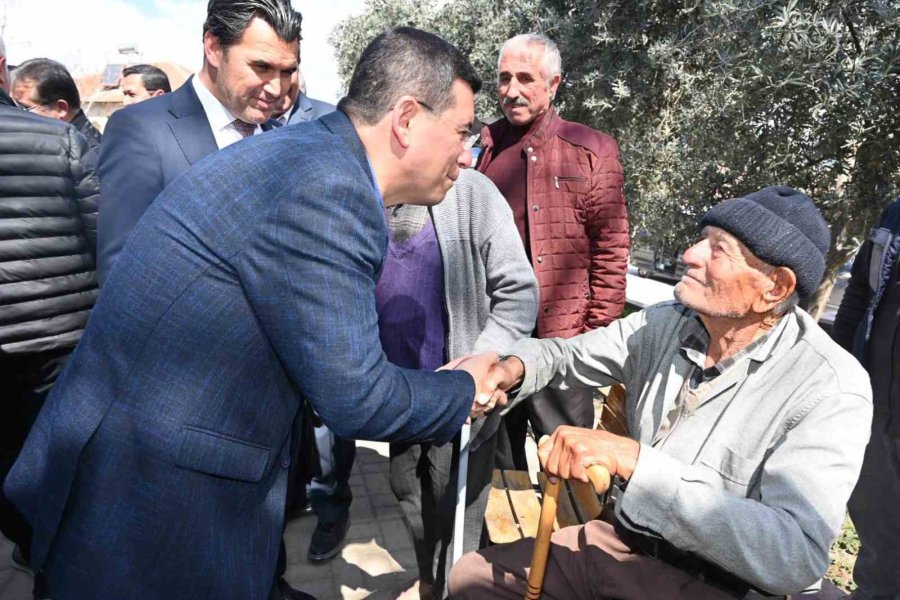 Korkuteli Ve Elmalı’da Vatandaşlarla Bir Araya Gelen Tütüncü: "cami De Bizim Cemevi De"