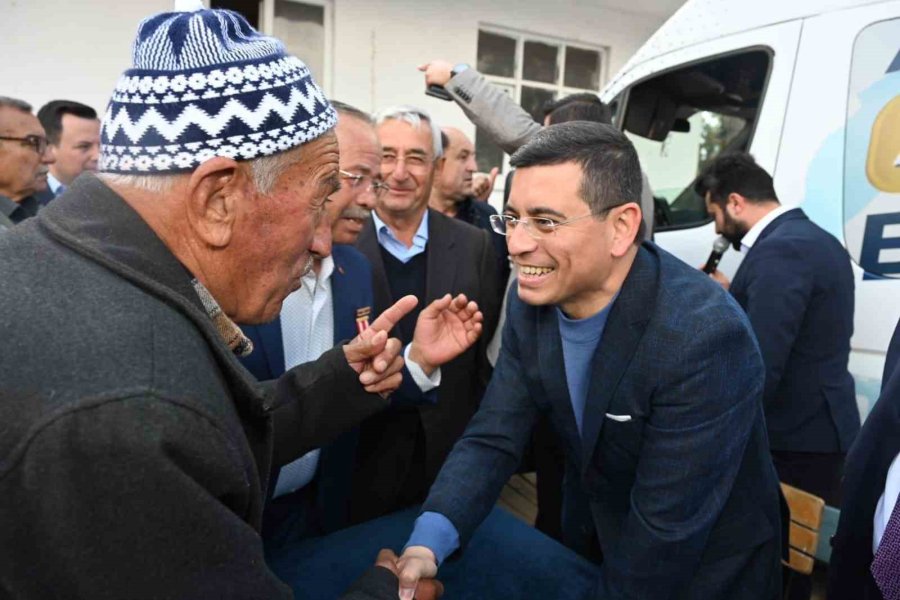 Korkuteli Ve Elmalı’da Vatandaşlarla Bir Araya Gelen Tütüncü: "cami De Bizim Cemevi De"