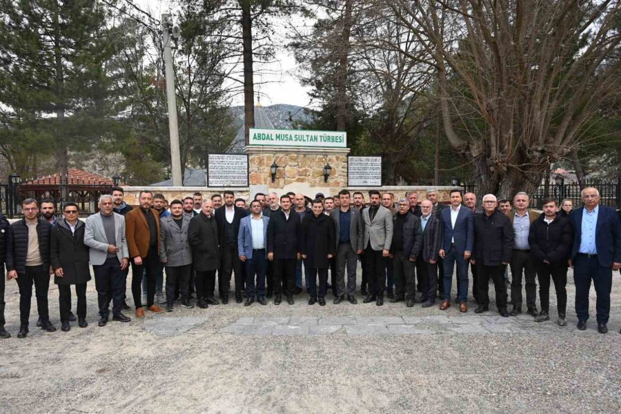Korkuteli Ve Elmalı’da Vatandaşlarla Bir Araya Gelen Tütüncü: "cami De Bizim Cemevi De"