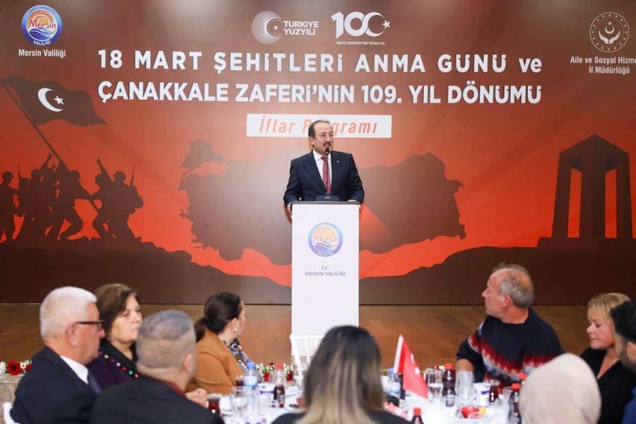Vali Pehlivan, Şehit Aileleri Ve Gazilerle İftar Programında Bir Araya Geldi