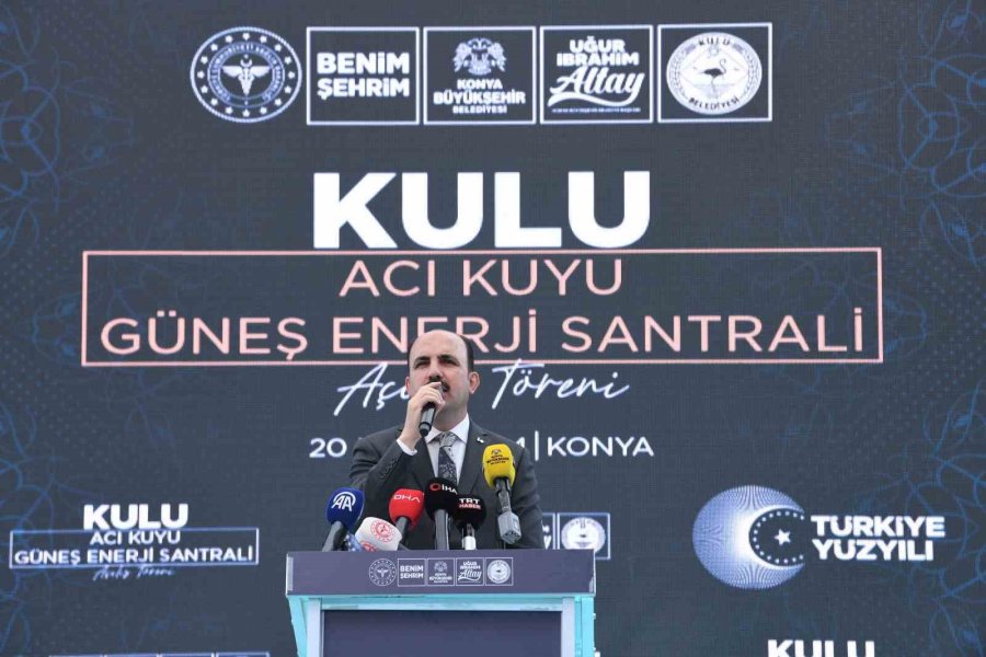 Bakan Koca Konya’da Ges’in Açılışını Yaptı