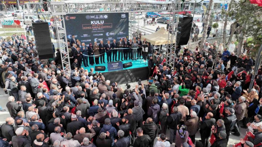 Bakan Koca Konya’da Ges’in Açılışını Yaptı