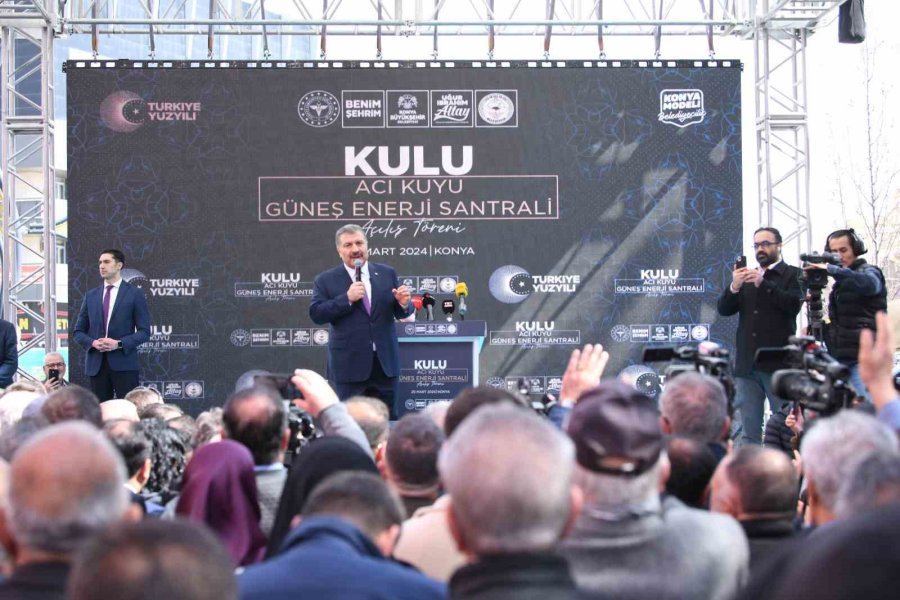 Bakan Koca Konya’da Ges’in Açılışını Yaptı