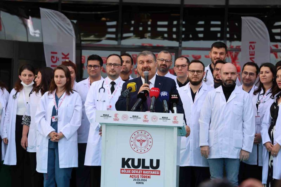 Bakan Koca: “hastaların Dörtte Biri Artık Şehir Hastanelerimizde Tedavi Ediliyor”