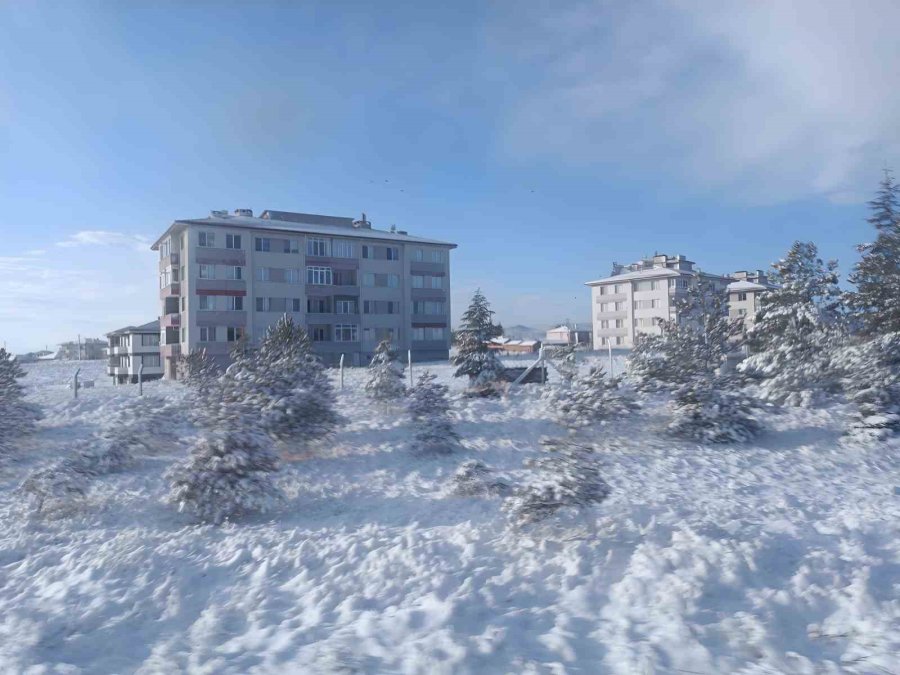 Mart Ayında Kırka’ya Kar Sürprizi