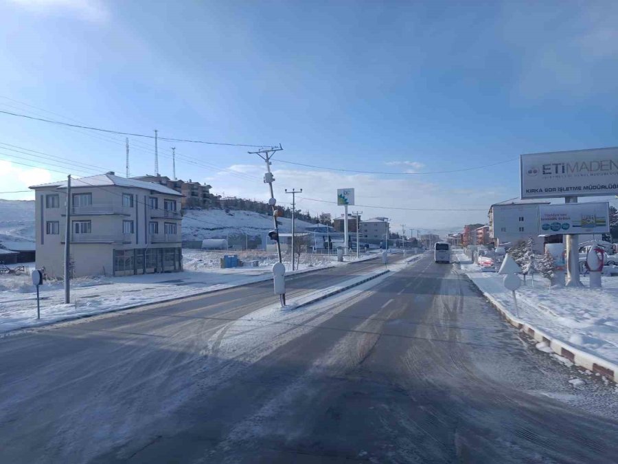 Mart Ayında Kırka’ya Kar Sürprizi