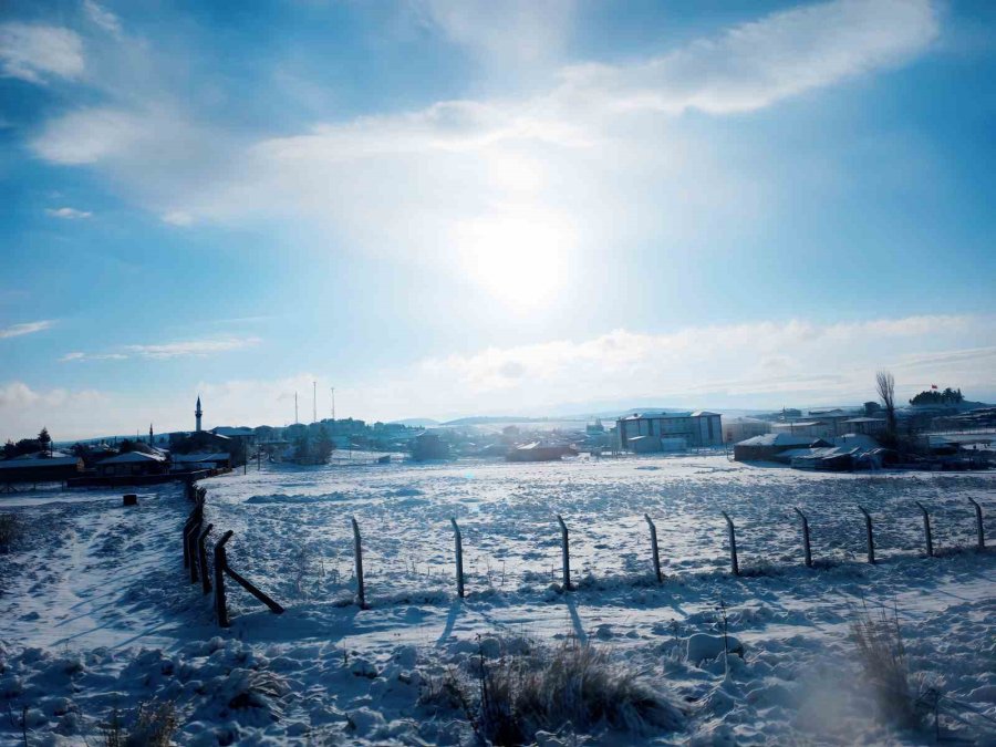 Mart Ayında Kırka’ya Kar Sürprizi