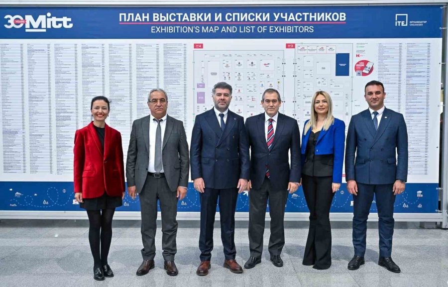 Atso Heyeti Mıtt 2024 Moskova Fuarı’nda Turizmcilerle Buluştu