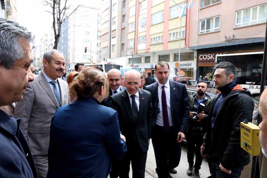 Hazine Ve Maliye Bakanı Mehmet Şimşek Eskişehir’de