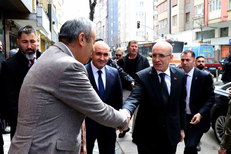 Hazine Ve Maliye Bakanı Mehmet Şimşek Eskişehir’de