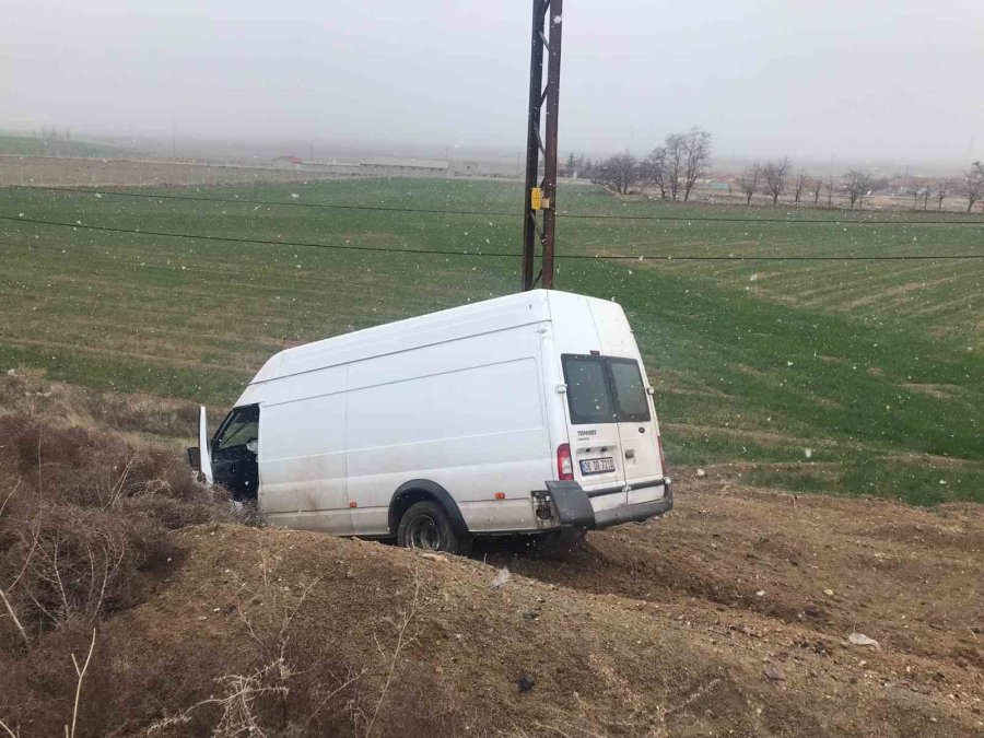Konya’da Trafik Kazası: 1 Yaralı