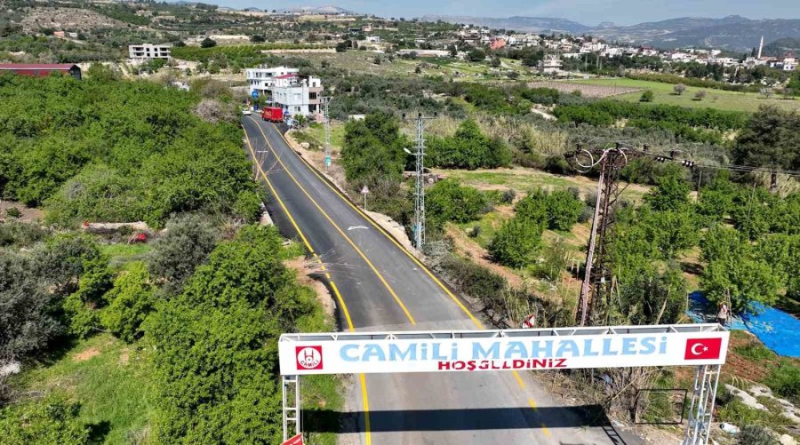 Toroslar’daki Yol Çalışmaları Tamamlandı