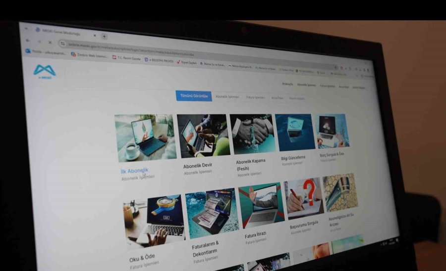 Meski Abonelikleri Web Sitesi Üzerinden Yapılabilecek