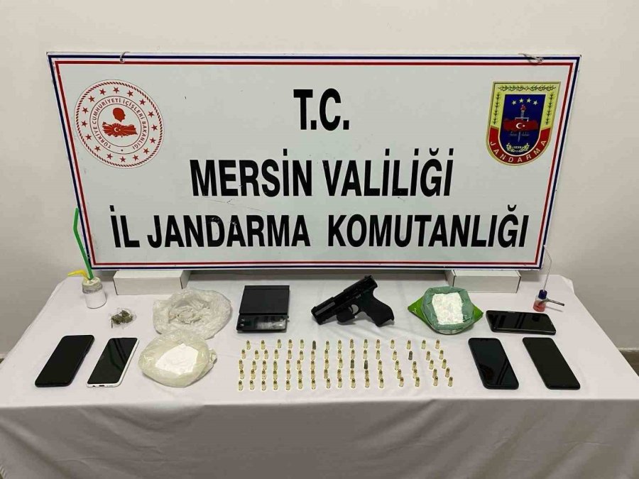 Mersin’de Uyuşturucu Operasyonu: 5 Tutuklama