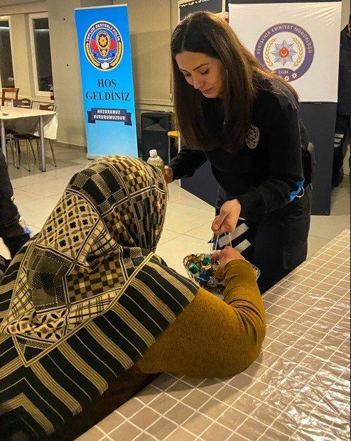 Polis Huzurevinde Kalan Vatandaşlarla İftarda Bir Araya Geldi