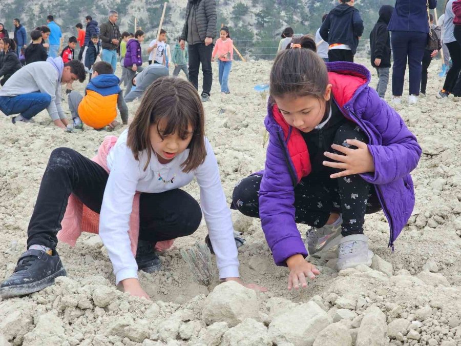 Mersin’de 2 Bin Fidan Toprakla Buluşturuldu