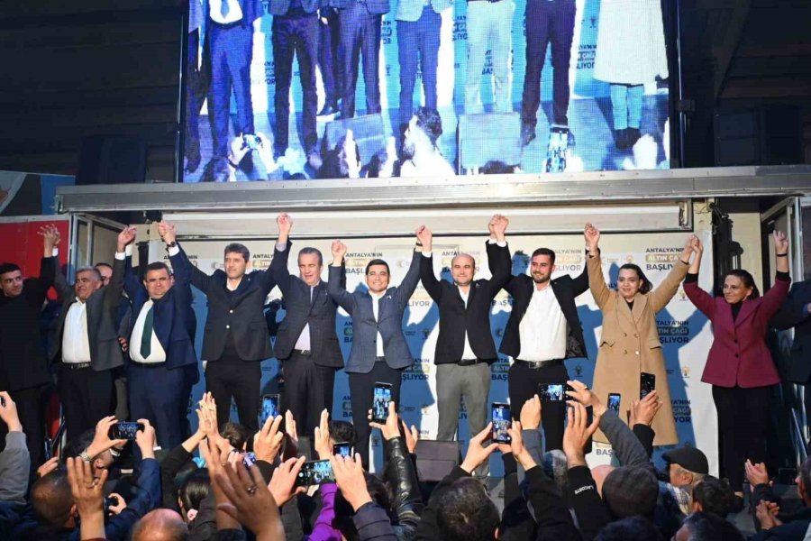 Tütüncü: “antalya’da Yepyeni Bir Geleceğin Kapılarını Açacağız”