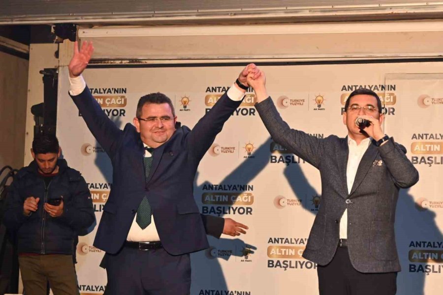 Tütüncü: “antalya’da Yepyeni Bir Geleceğin Kapılarını Açacağız”