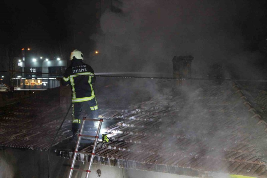 Kayseri’de Müstakil Evde Çıkan Yangın Korkuttu