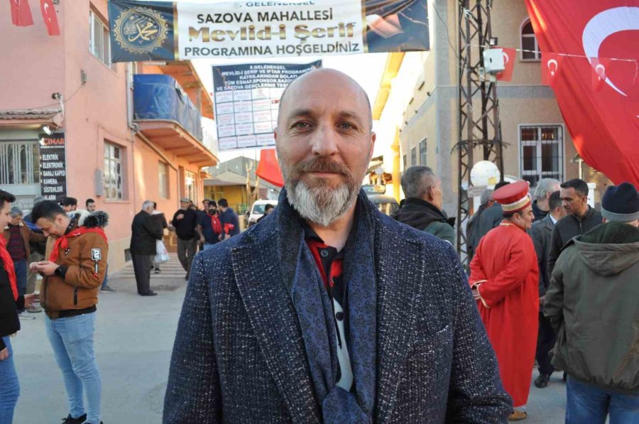 Sazova Mahallesi’nin Mevlid-i Şerif Programı Binlerce Kişinin Katılımıyla Gerçekleştirildi