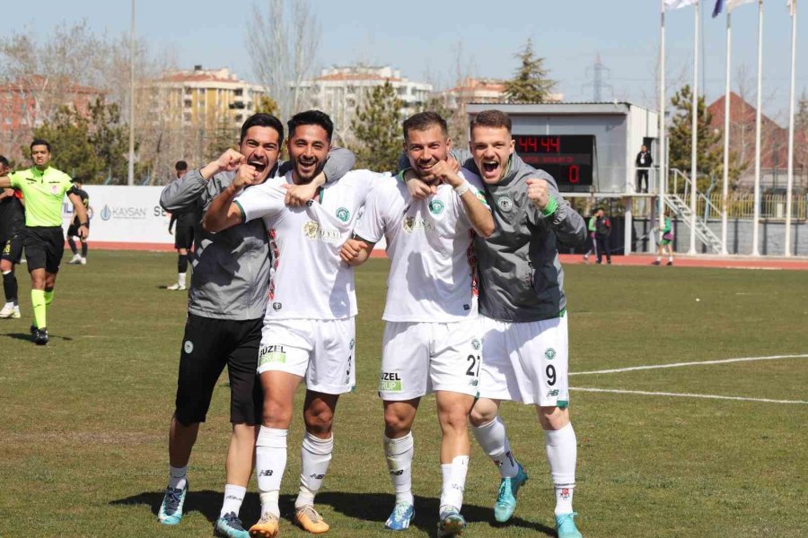Tff 3. Lig: 1922 Konyaspor: 4 - Bayburt Özel İdaresi: 0