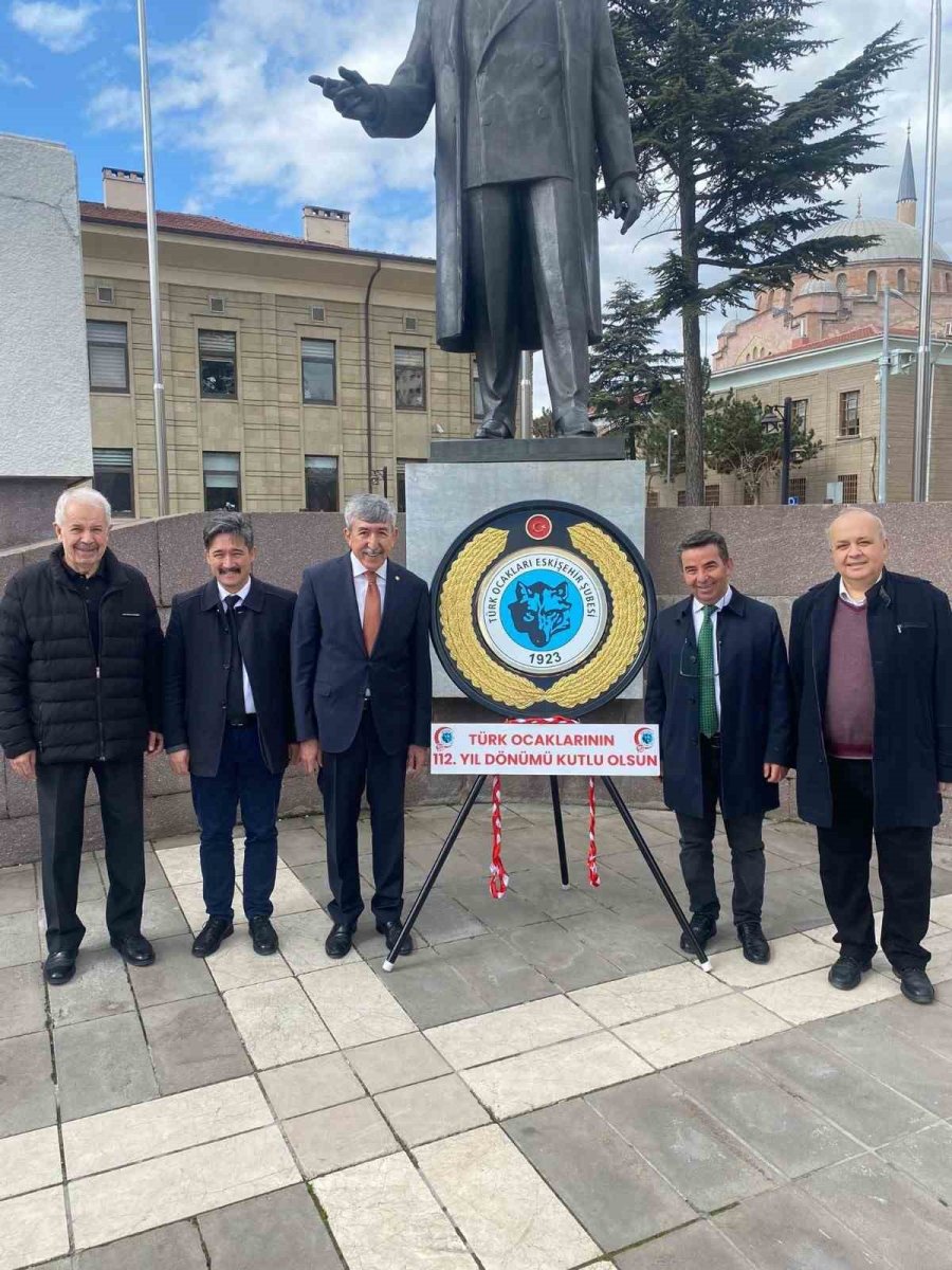 Türk Ocakları’nın 112’nci Kuruluş Yıldönümü İçin Tören Yapıldı
