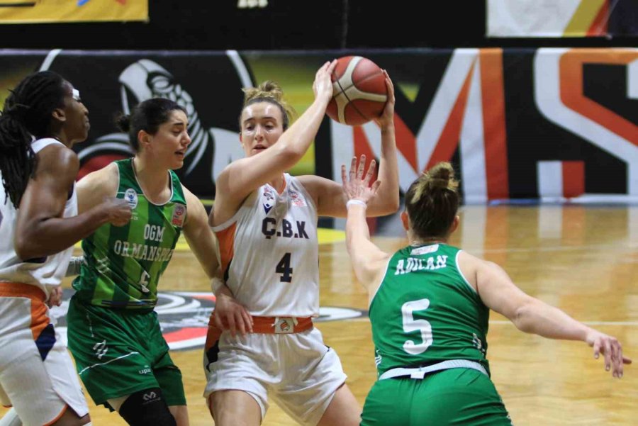 Kadınlar Basketbol Süper Ligi: Çbk Mersin: 85 - Ogm Ormanspor: 76
