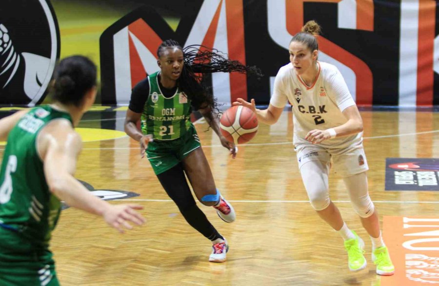 Kadınlar Basketbol Süper Ligi: Çbk Mersin: 85 - Ogm Ormanspor: 76
