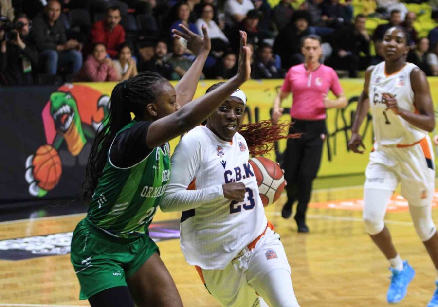 Kadınlar Basketbol Süper Ligi: Çbk Mersin: 85 - Ogm Ormanspor: 76