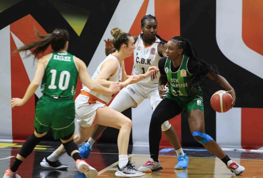 Kadınlar Basketbol Süper Ligi: Çbk Mersin: 85 - Ogm Ormanspor: 76