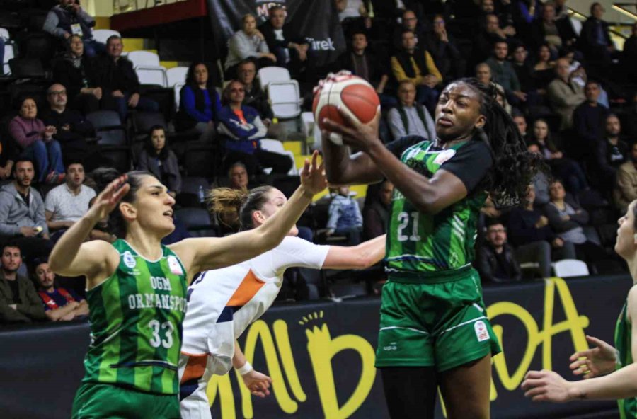 Kadınlar Basketbol Süper Ligi: Çbk Mersin: 85 - Ogm Ormanspor: 76