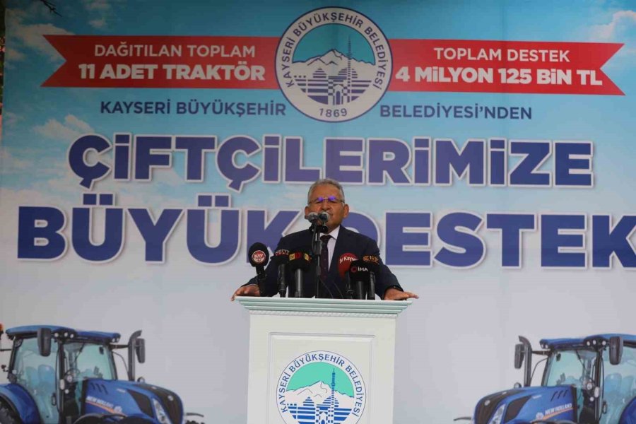 Başkan Büyükkılıç, Kayseri’de Tarım Ve Gıda Ürünleri İhracatının 12 Kat Arttığını Duyurdu