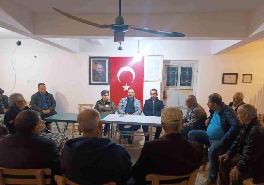 Orman Köylüleri Yangınlara Karşı Bilgilendiriliyor